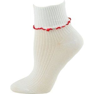 Sierra Socks Big Girls' Seamless Toe Ripple Socks